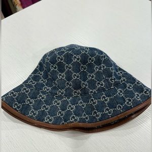 Gucci denim bucket hat